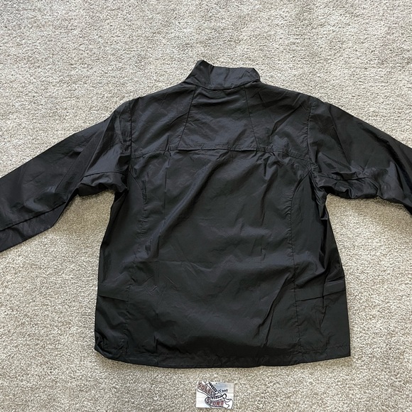 New Patagonia Houdini Stash 1/2 Zip Pullover Jacket Black Windbreaker Womens - Picture 4 of 10